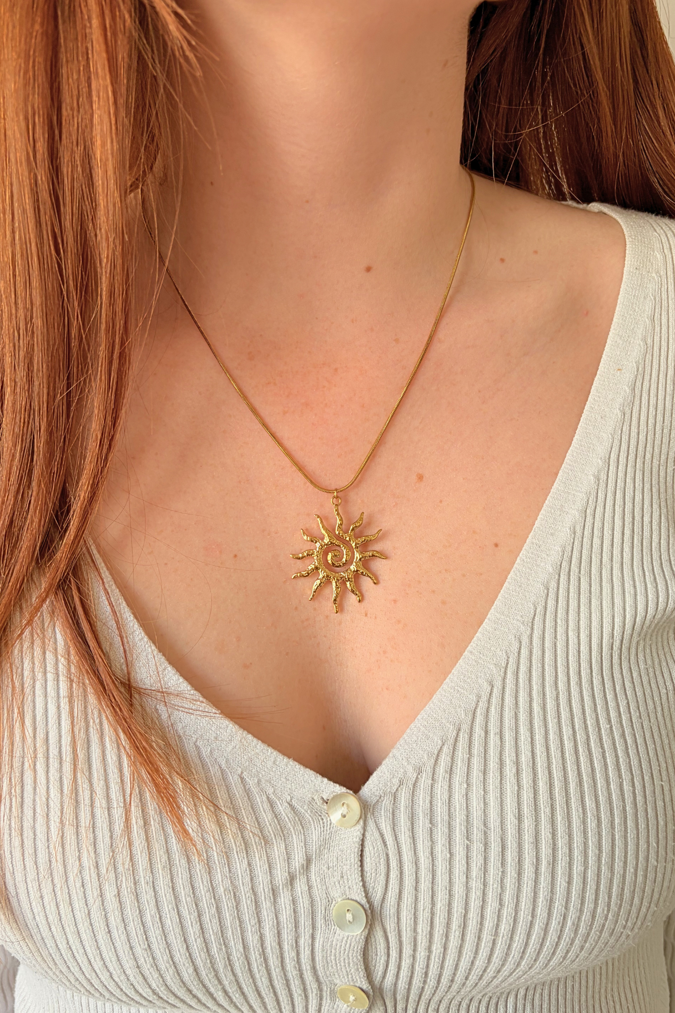 Collier Une Breloque Dorée Personnalisable