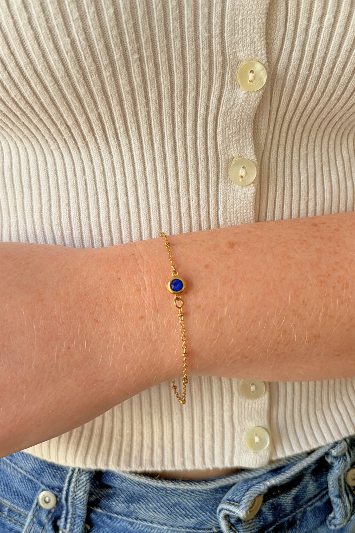 Bracelet Luzia Solitaire Personnalisable