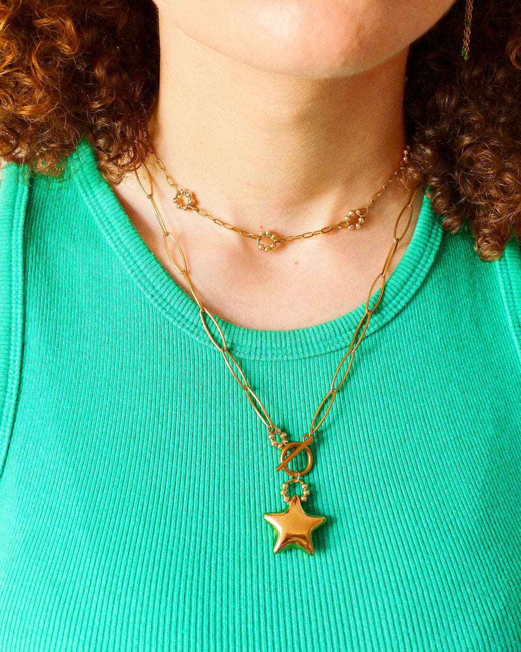 Collier Stellina Doré