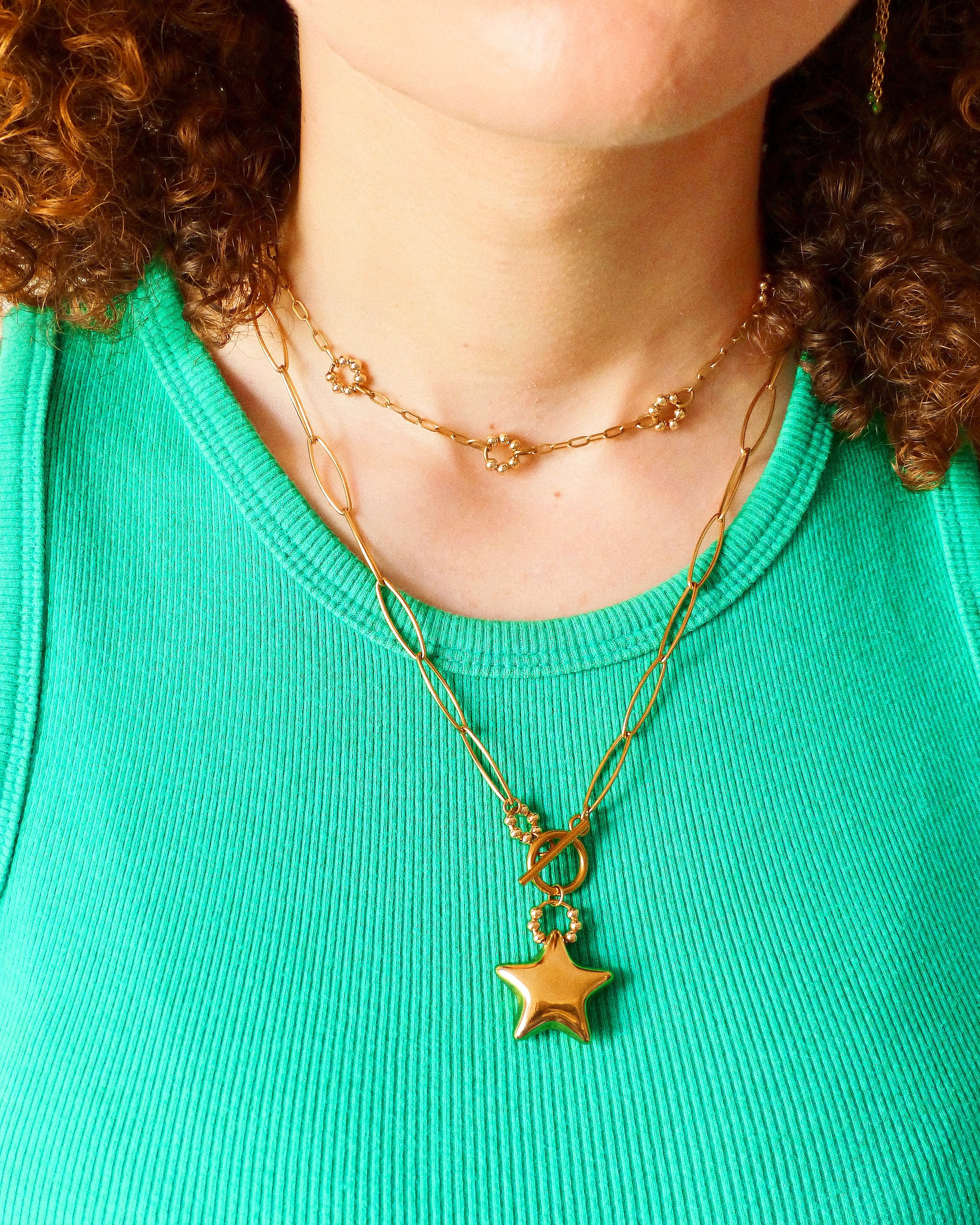 Collier Stellina Doré