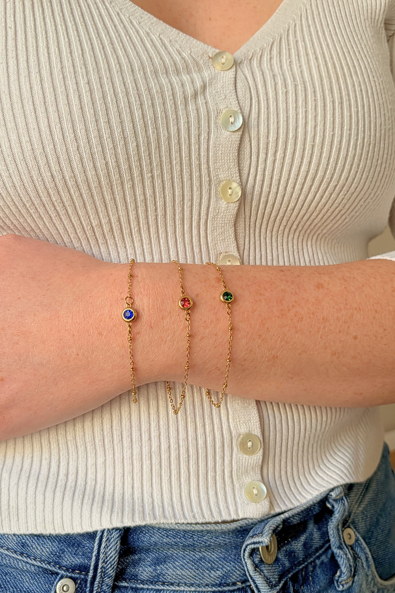 Bracelet Luzia Solitaire Personnalisable
