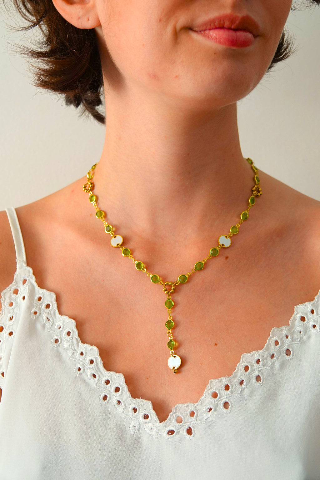 Collier Alice Personnalisable (Version Nacre)
