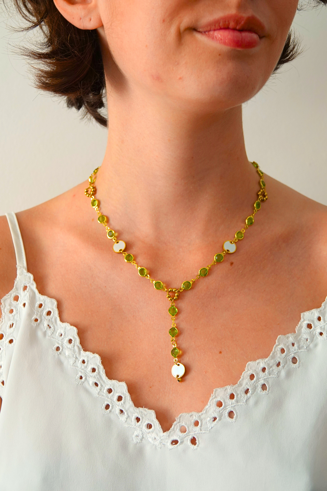 Collier Alice Personnalisable (Version Nacre)