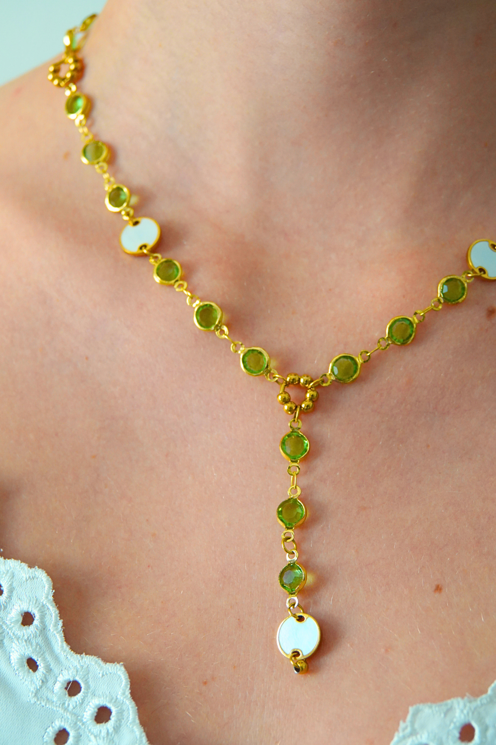 Collier Alice Personnalisable (Version Nacre)
