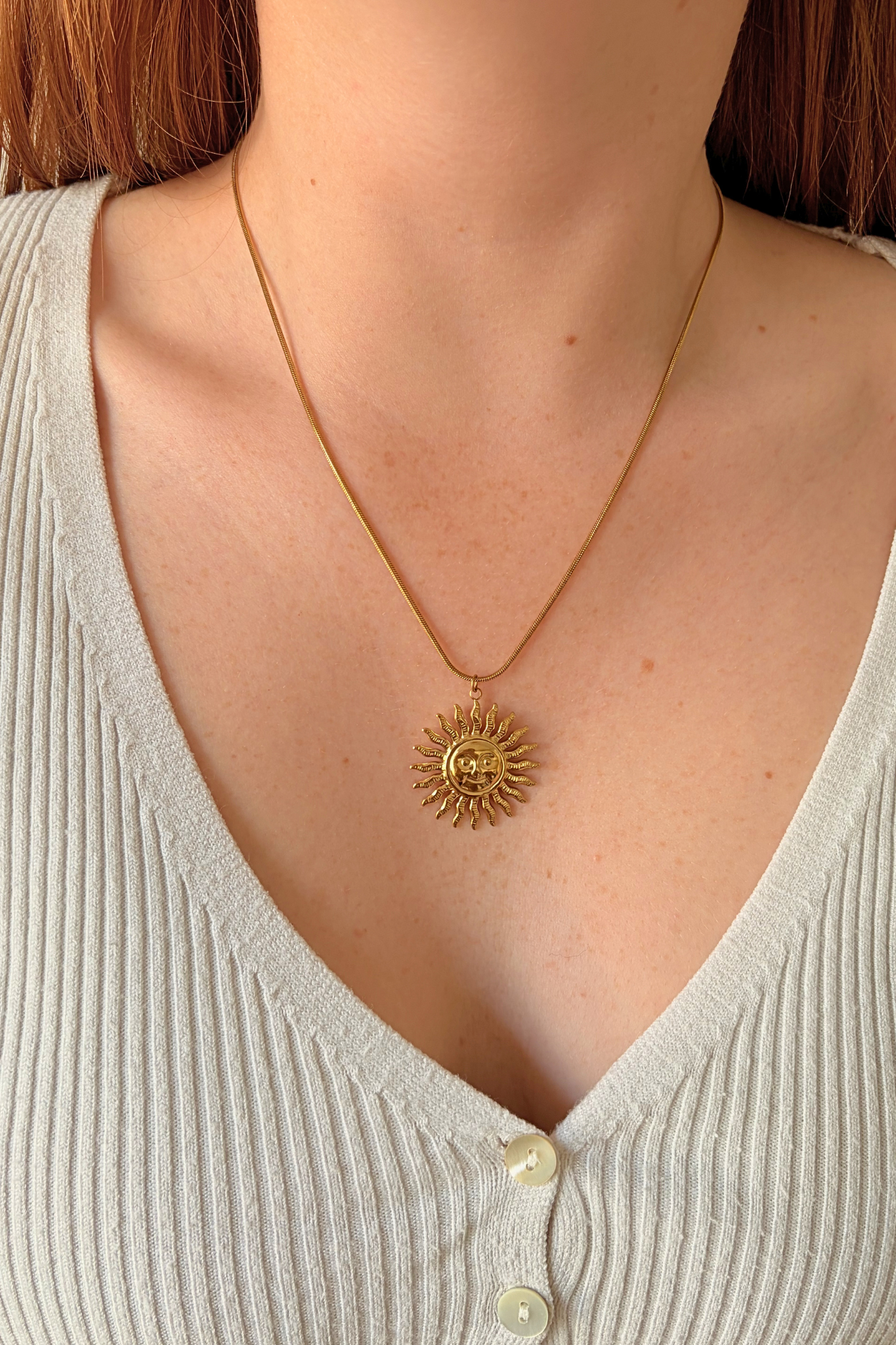 Collier Une Breloque Dorée Personnalisable