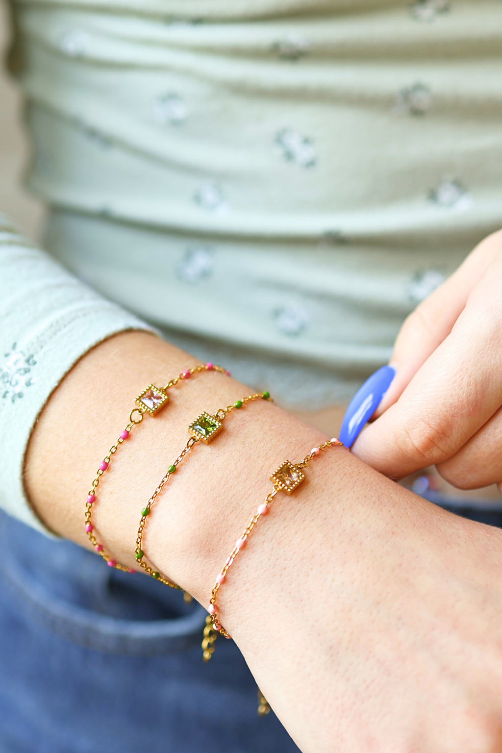 Bracelet Zirconium Personnalisable