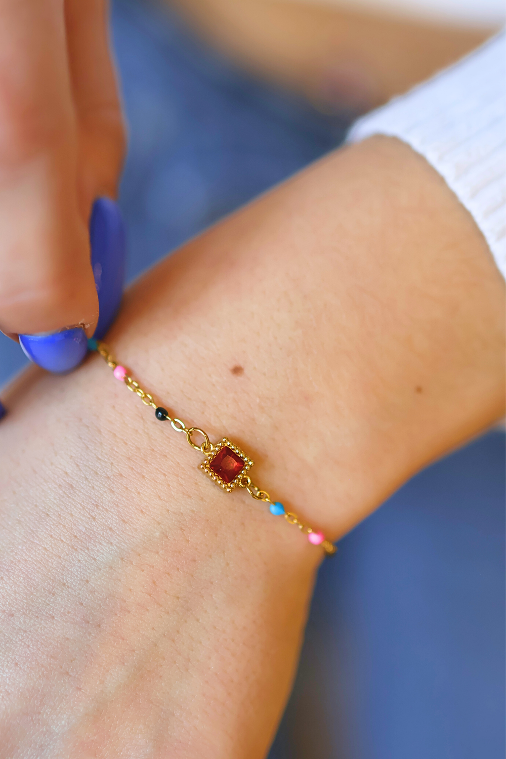 Bracelet Zirconium Personnalisable