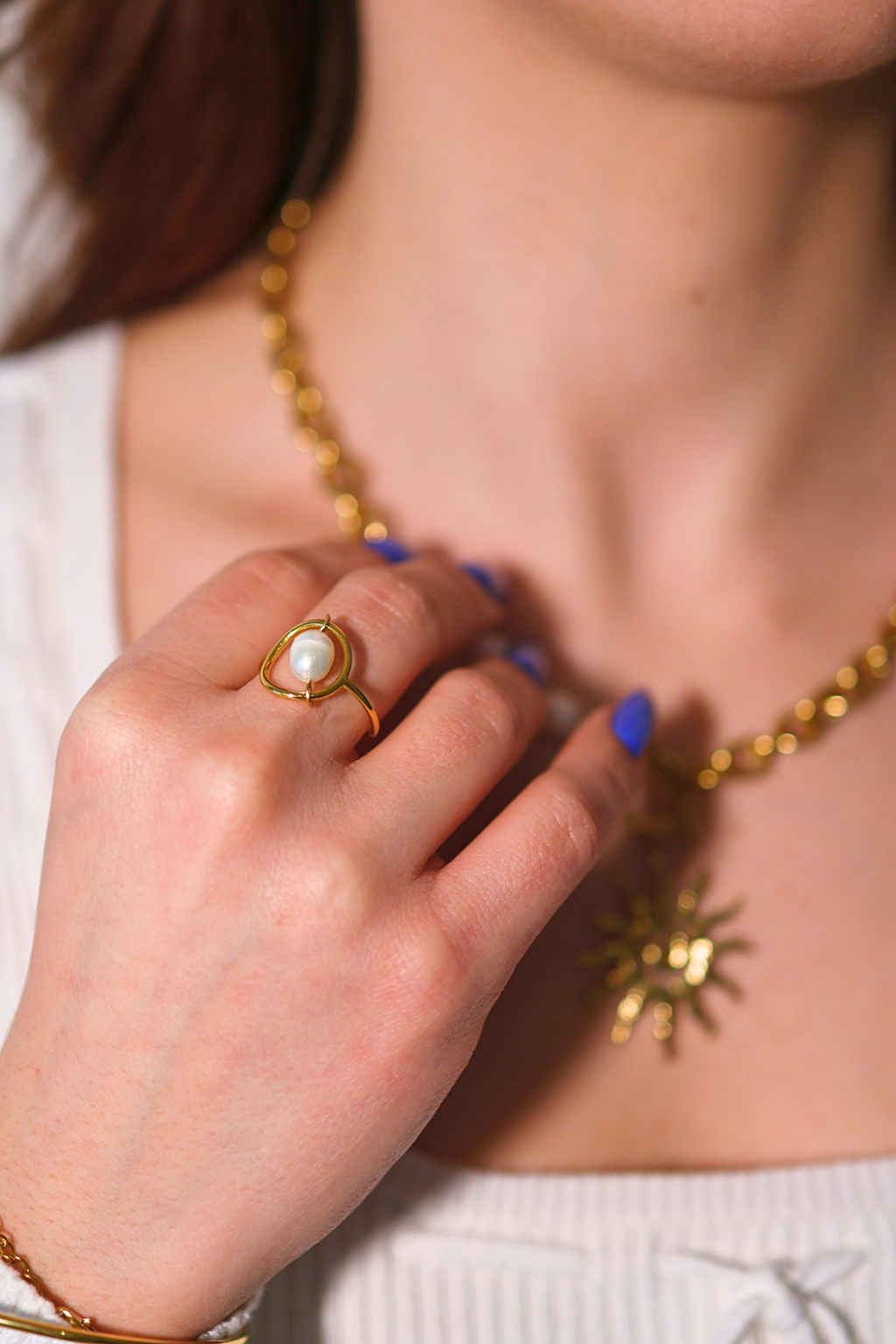 Bague Perlina