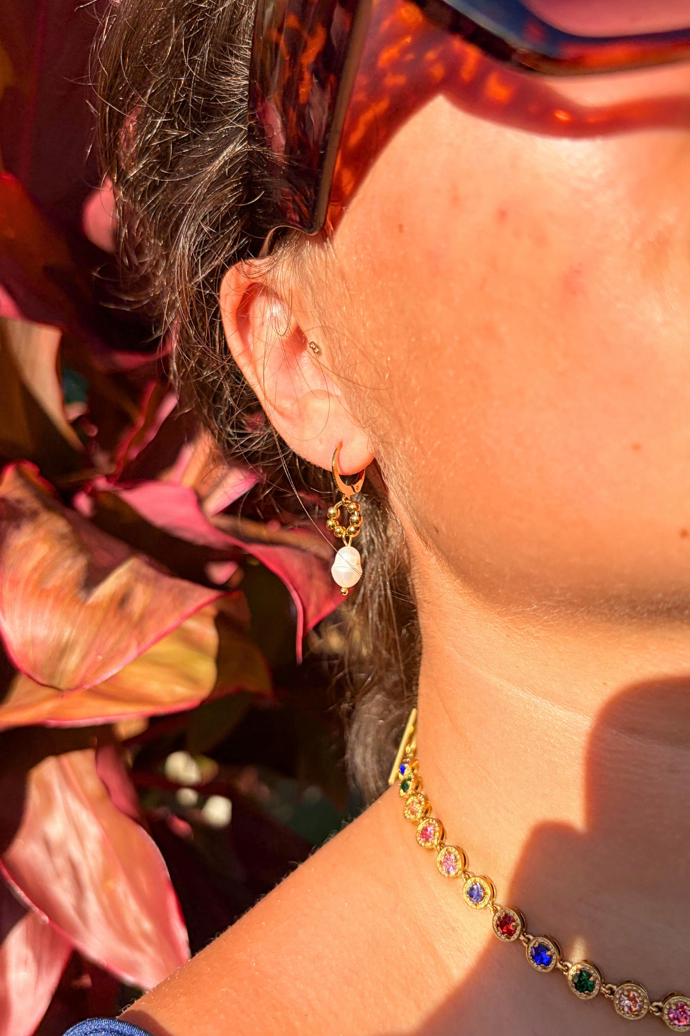Boucles d'Oreilles Shella Dorées