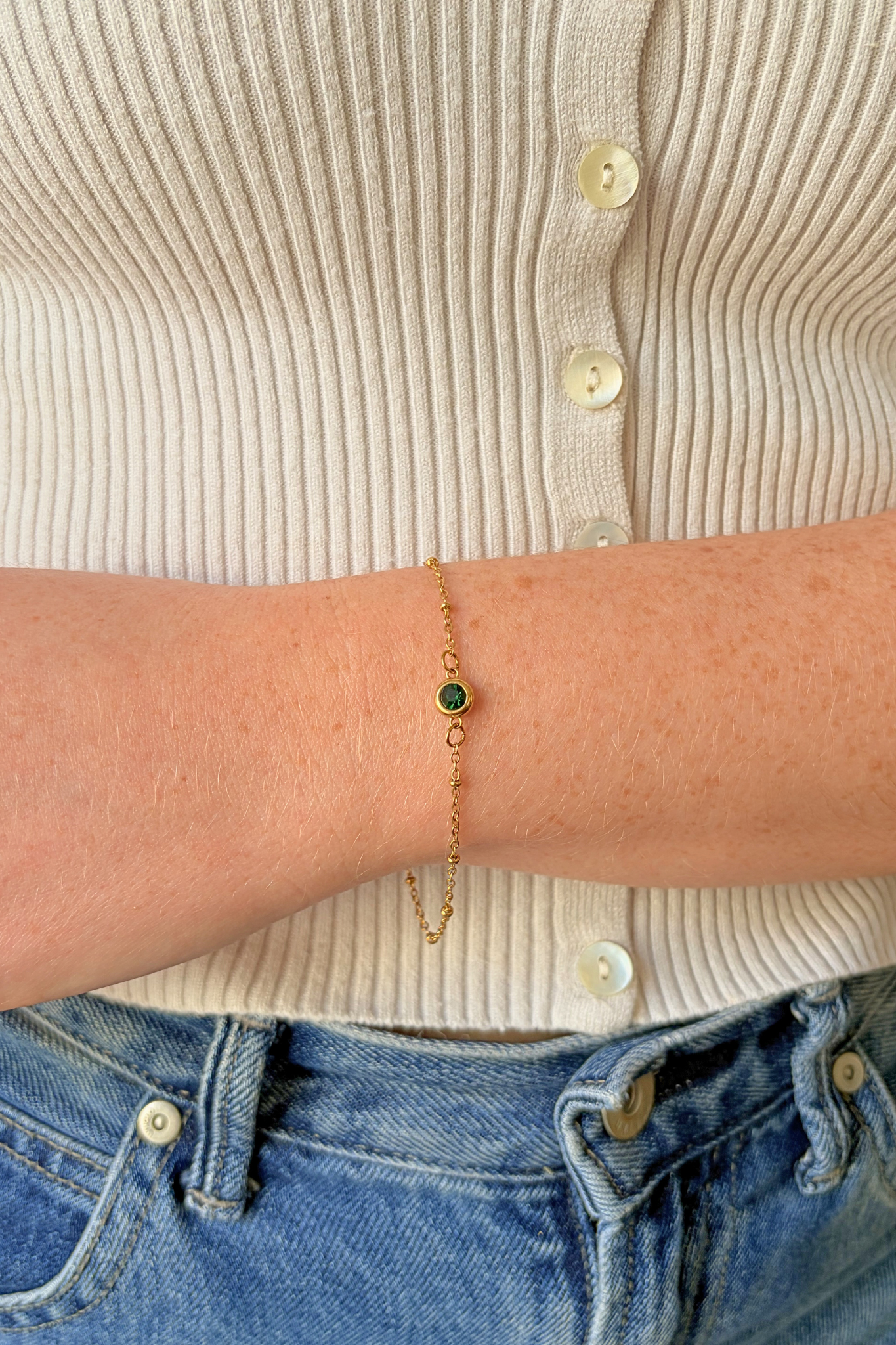 Bracelet Luzia Solitaire Personnalisable