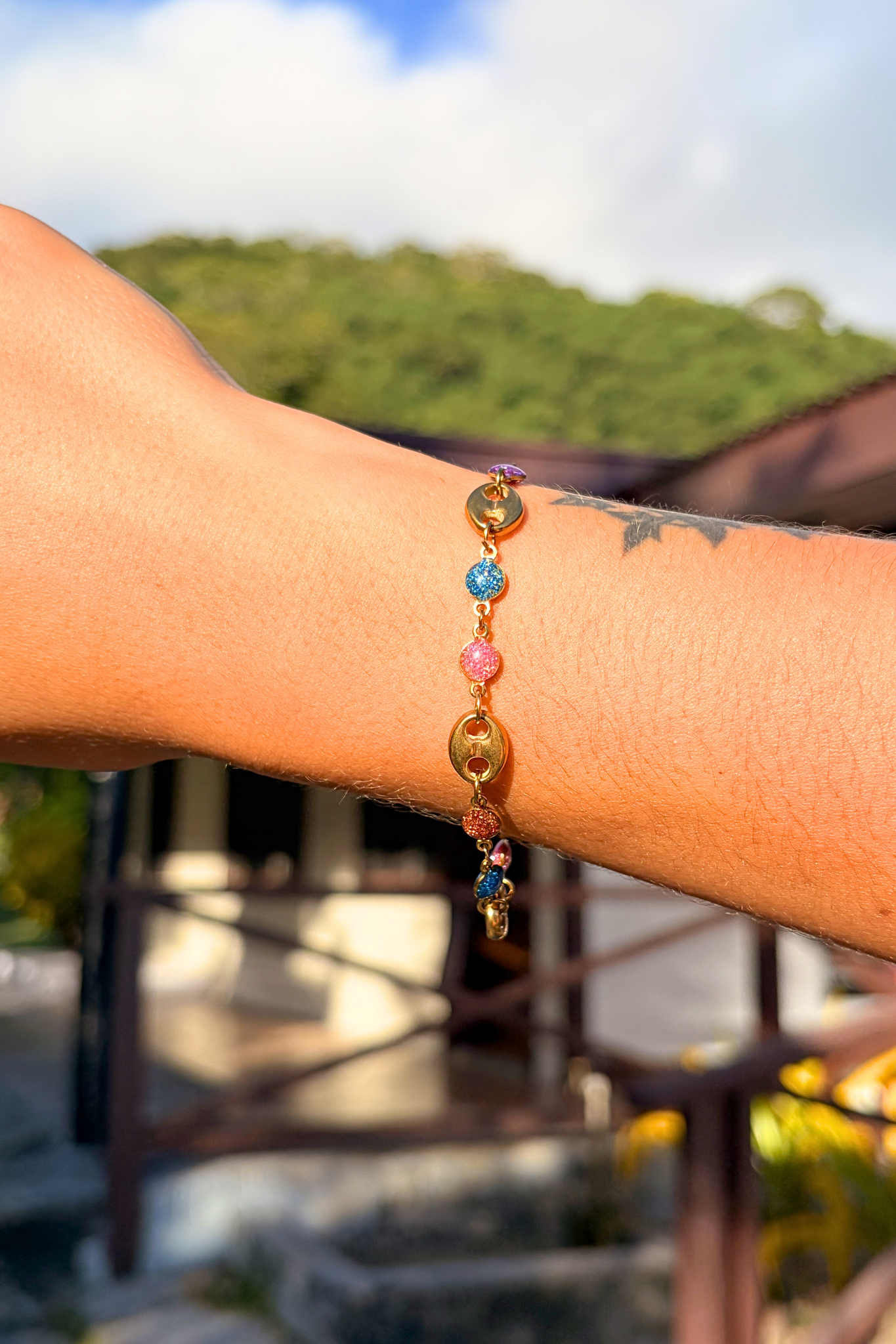 Bracelet Trivia (Grain de café)