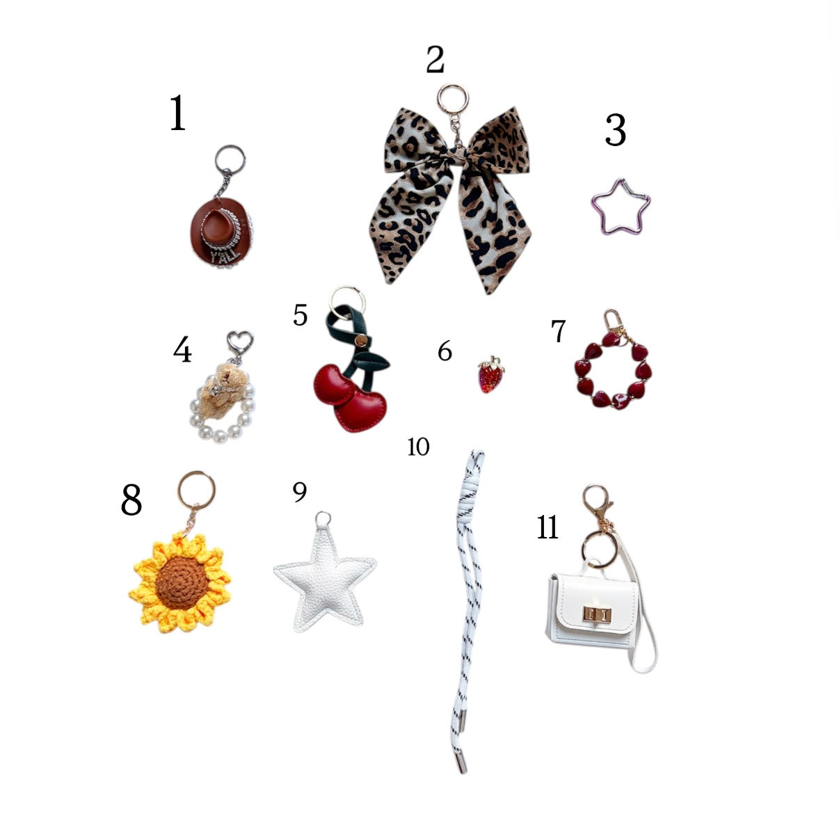 Grigri de Sacs 100% Personnalisable (charms)