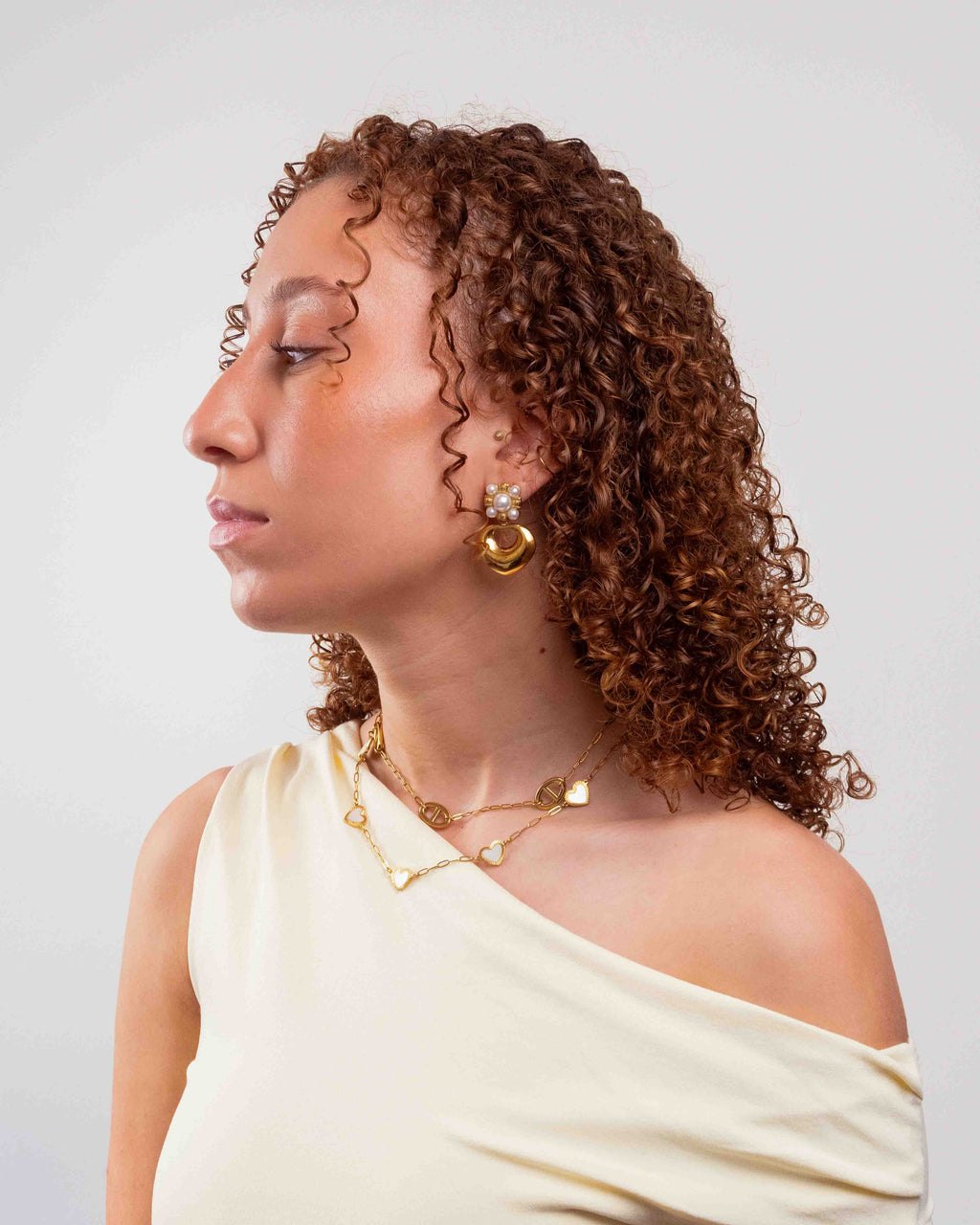 Collier à Maillons Dorés