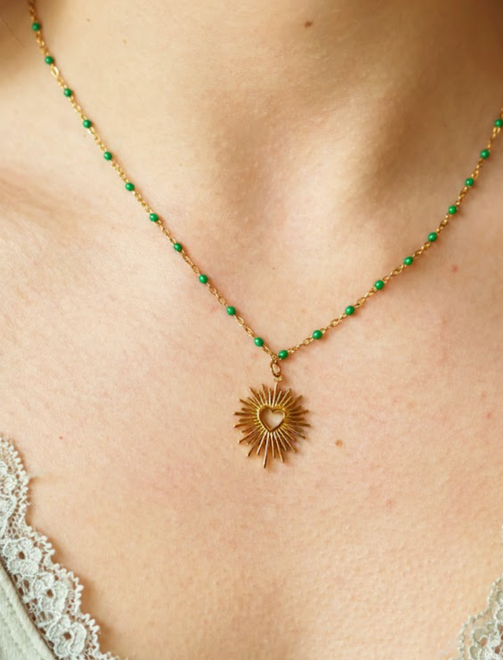 Collier Coeur Ex-Voto Personnalisable