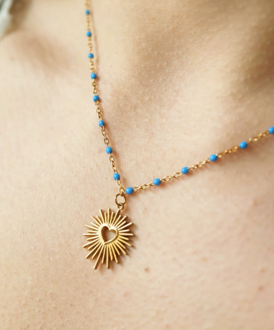 Collier Coeur Ex-Voto Personnalisable