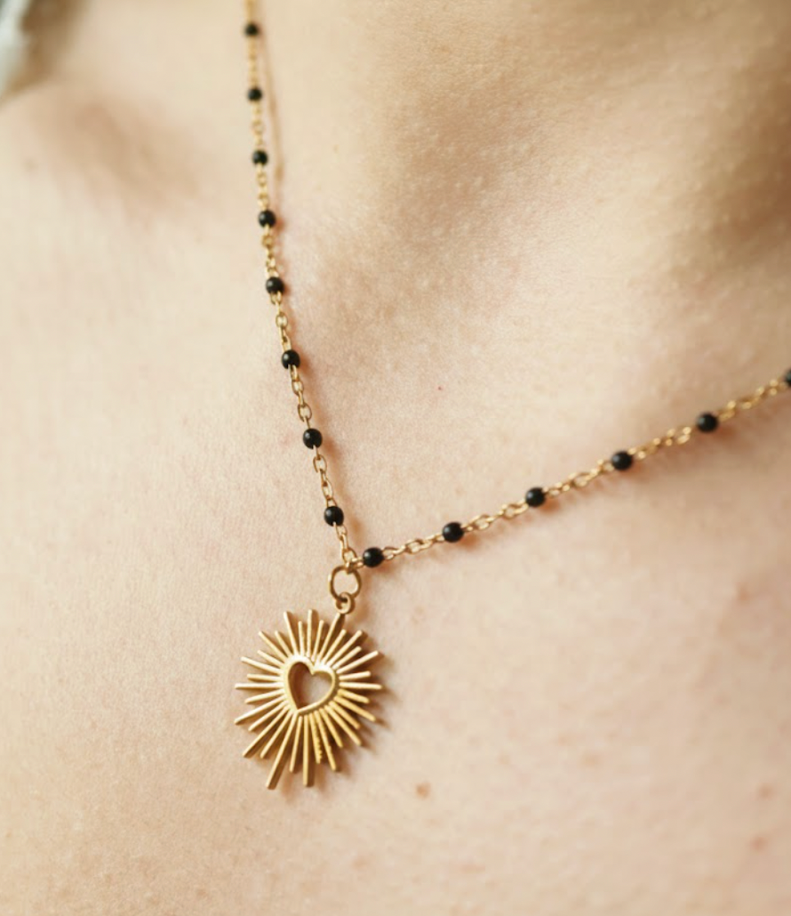 Collier Coeur Ex-Voto Personnalisable