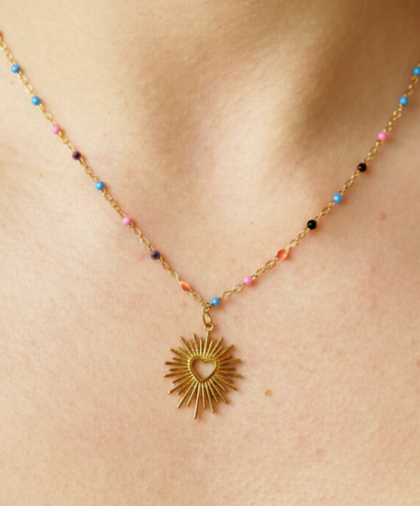 Collier Coeur Ex-Voto Personnalisable