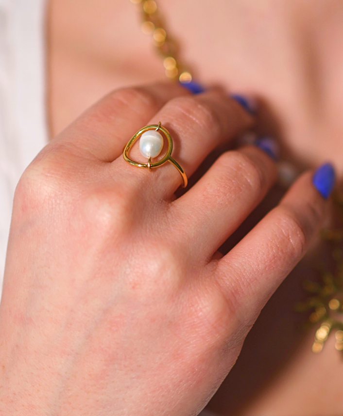 Bague Perlina