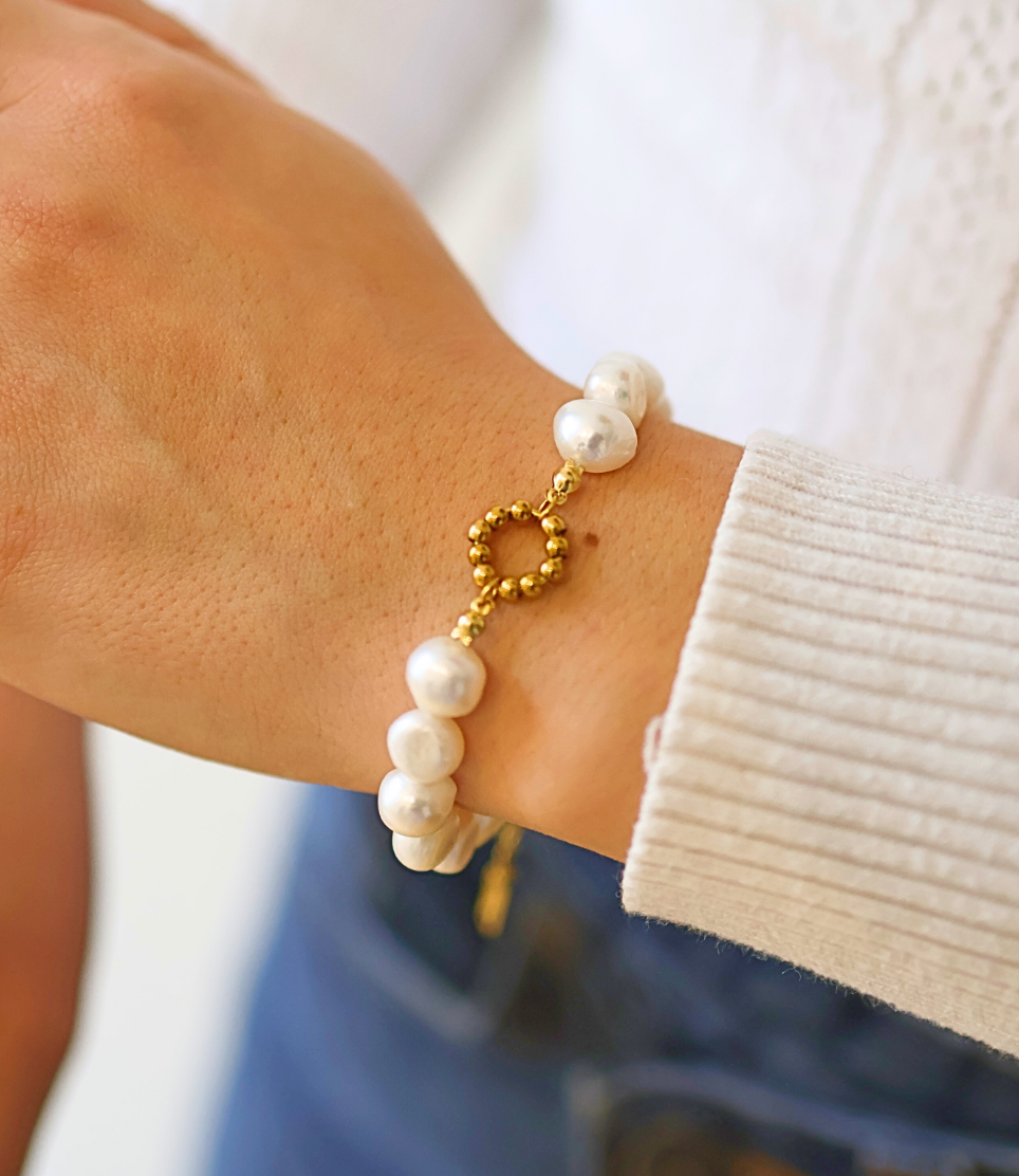 Bracelet Stella Perles d'Eau Douce