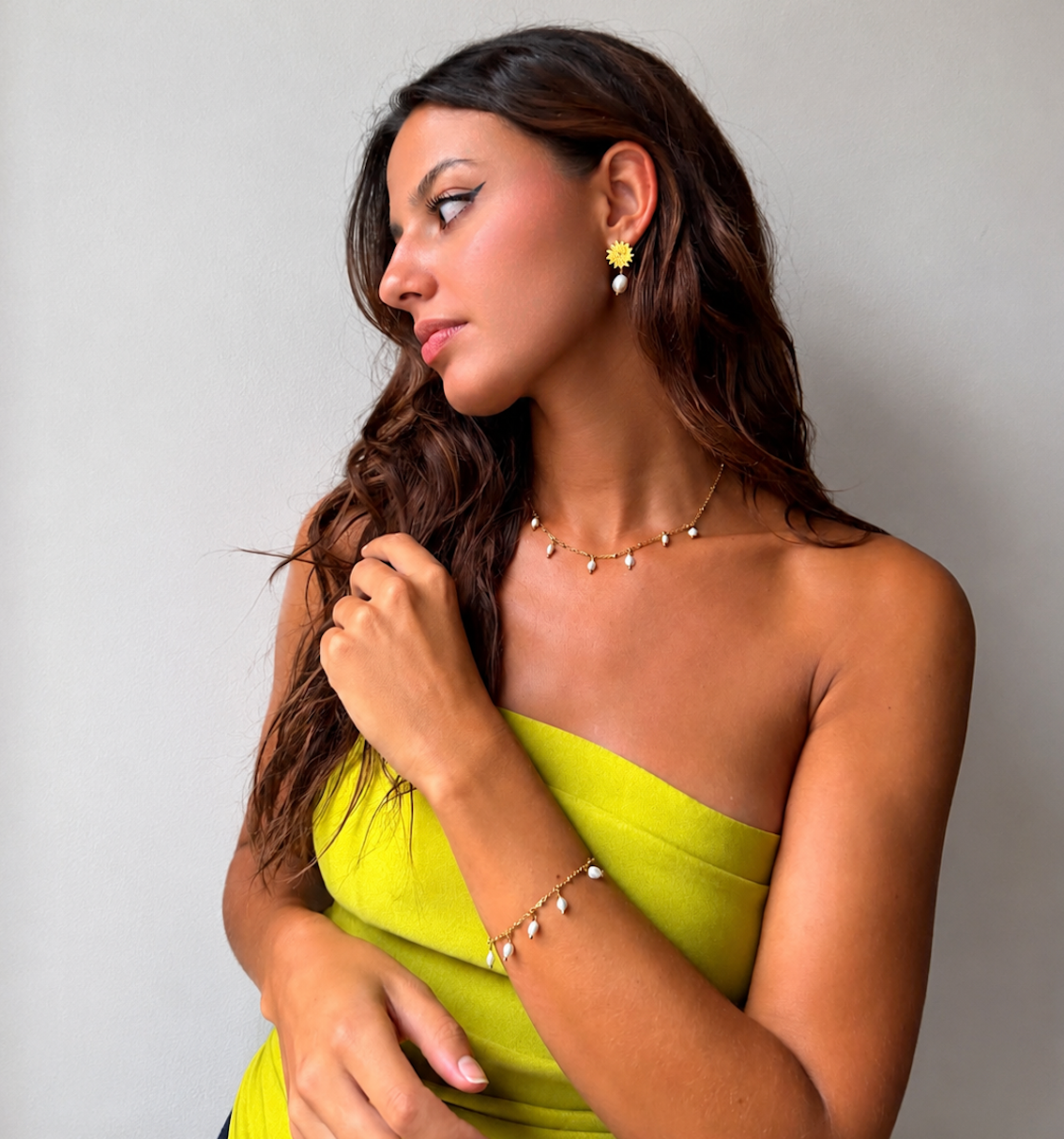 Bracelet Emmy Perles Eau Douce