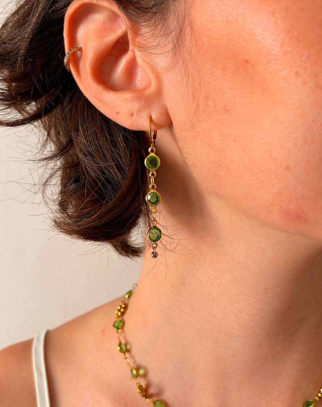 Boucles d'Oreilles Léa (Zircons)