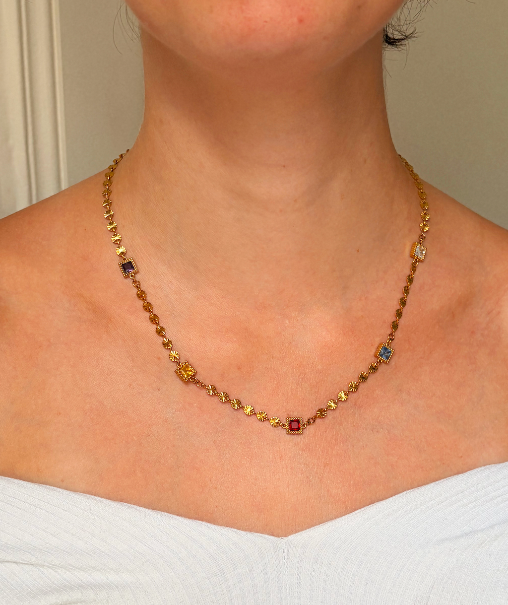 Collier Morgane (Zircons)