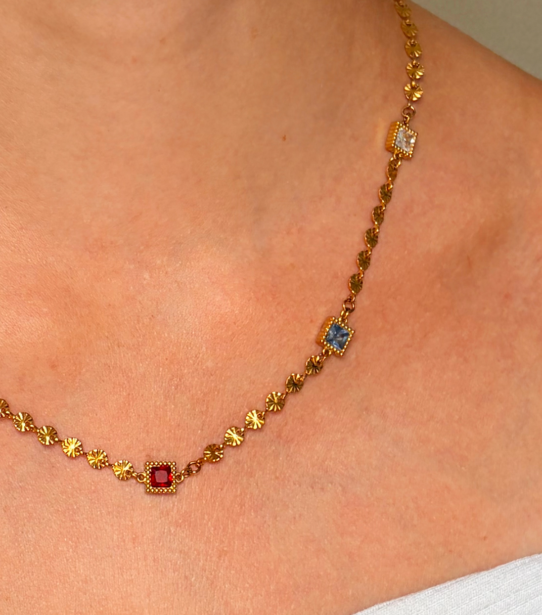 Collier Morgane (Zircons)