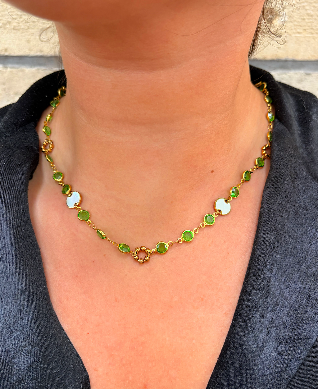 Collier Alice Personnalisable (Version Nacre)