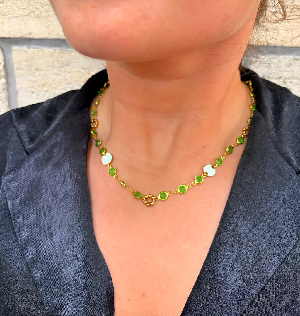 Collier Alice Personnalisable (Version Nacre)