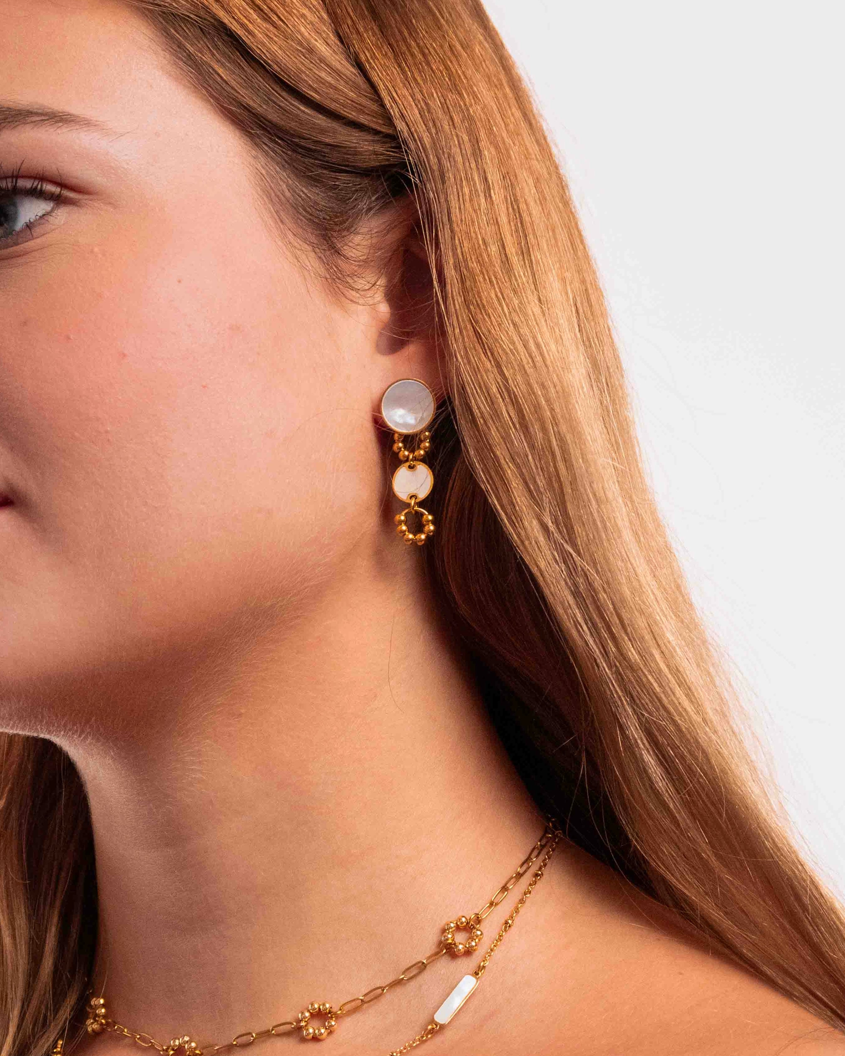 Boucles d'Oreilles Nacréa