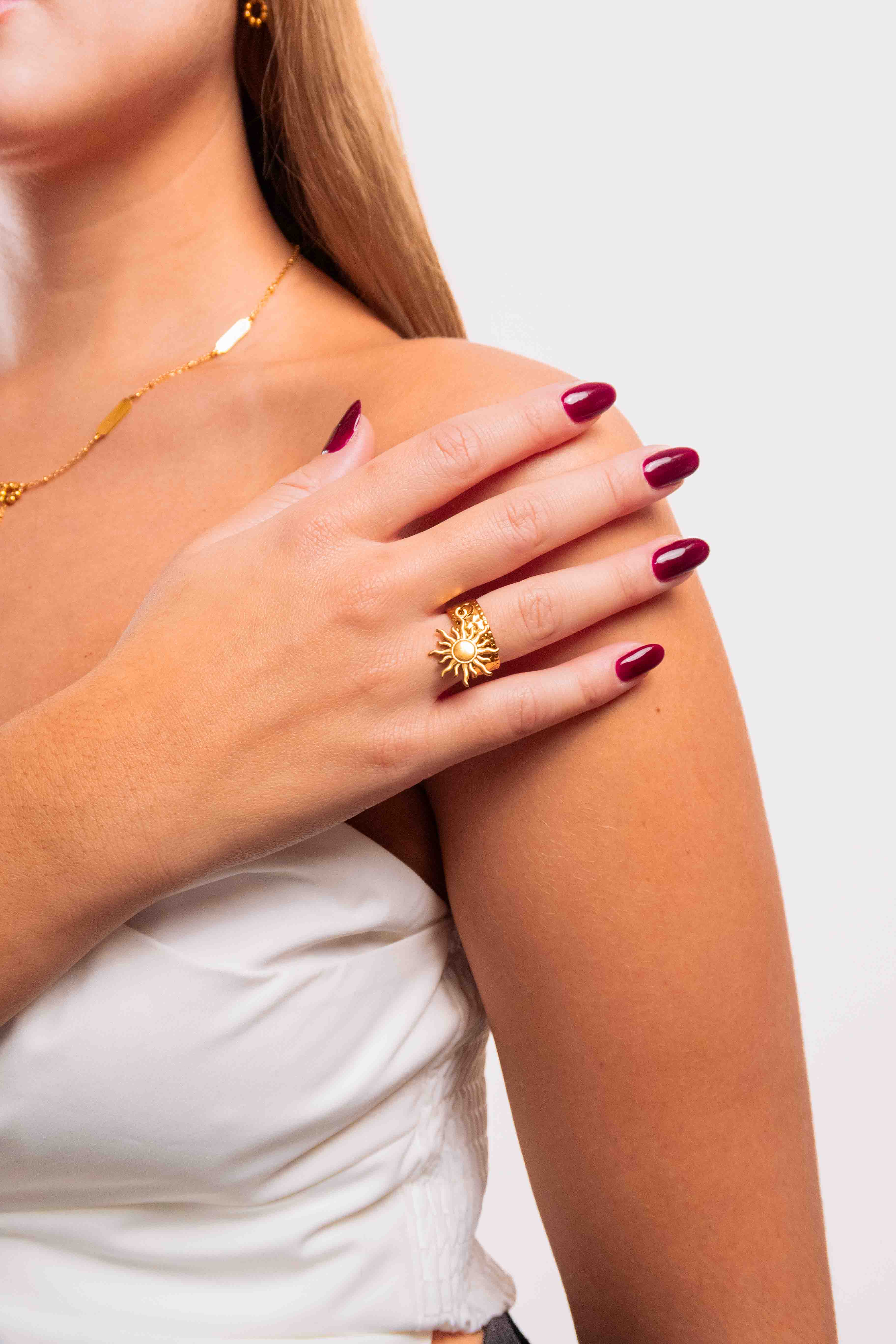 Bague Breloque Soleil