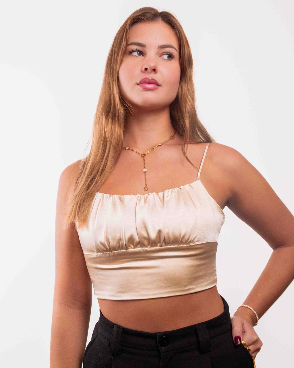 Collier Solana doré en Nacres