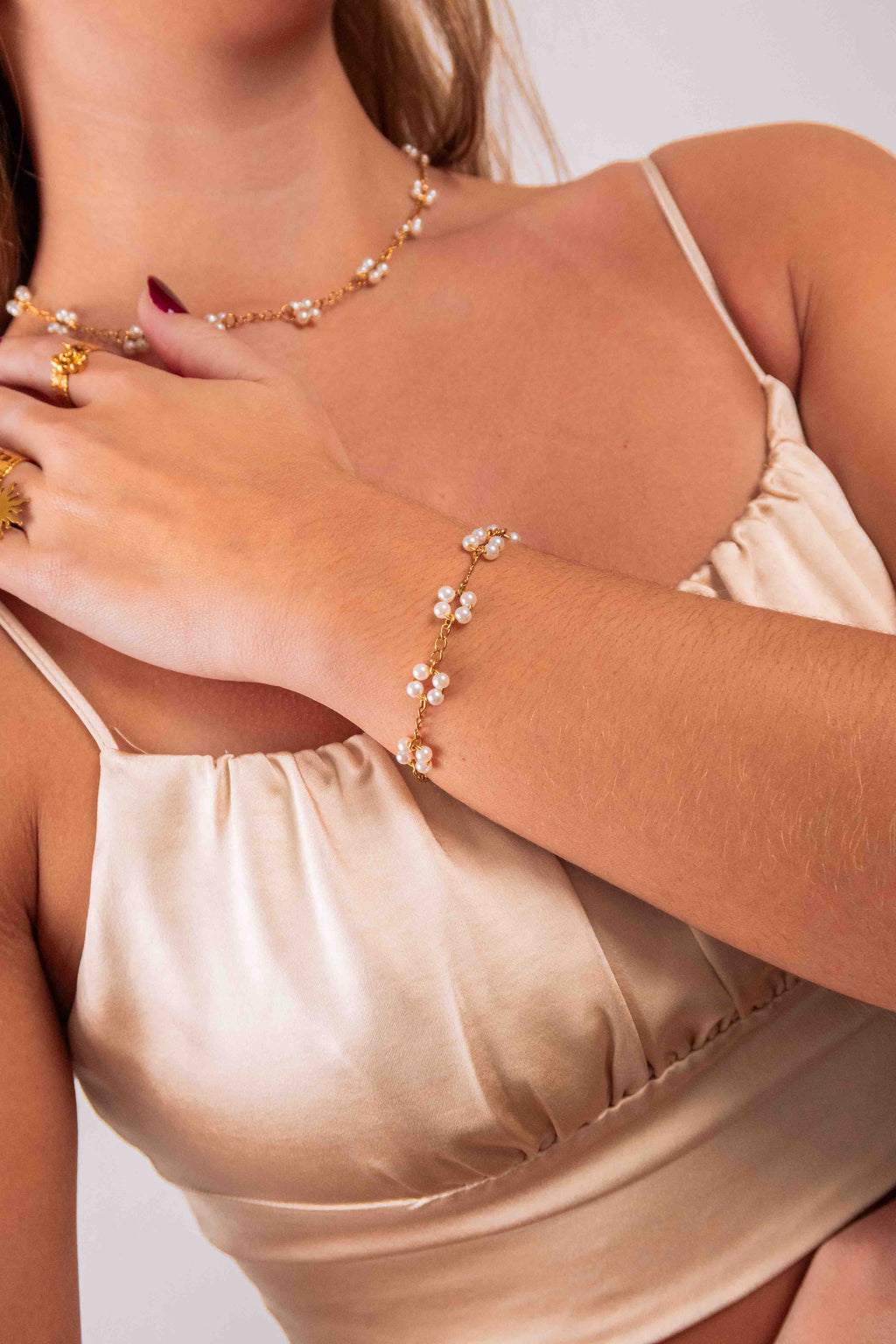 Bracelet Flora doré