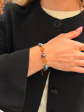 Bracelet Shella Perles d'Eau Douce Noires