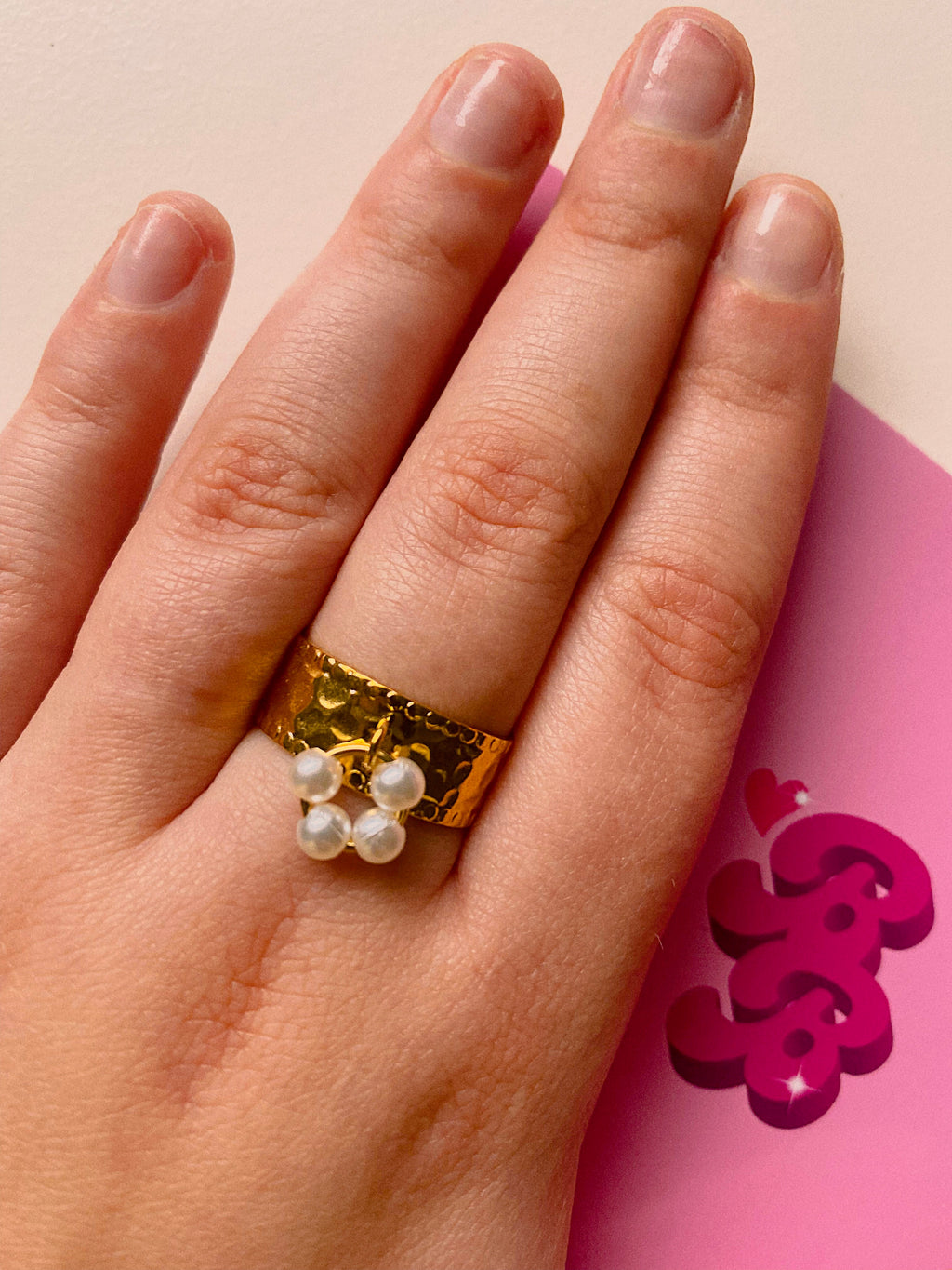 Bague Breloque Flora (large)