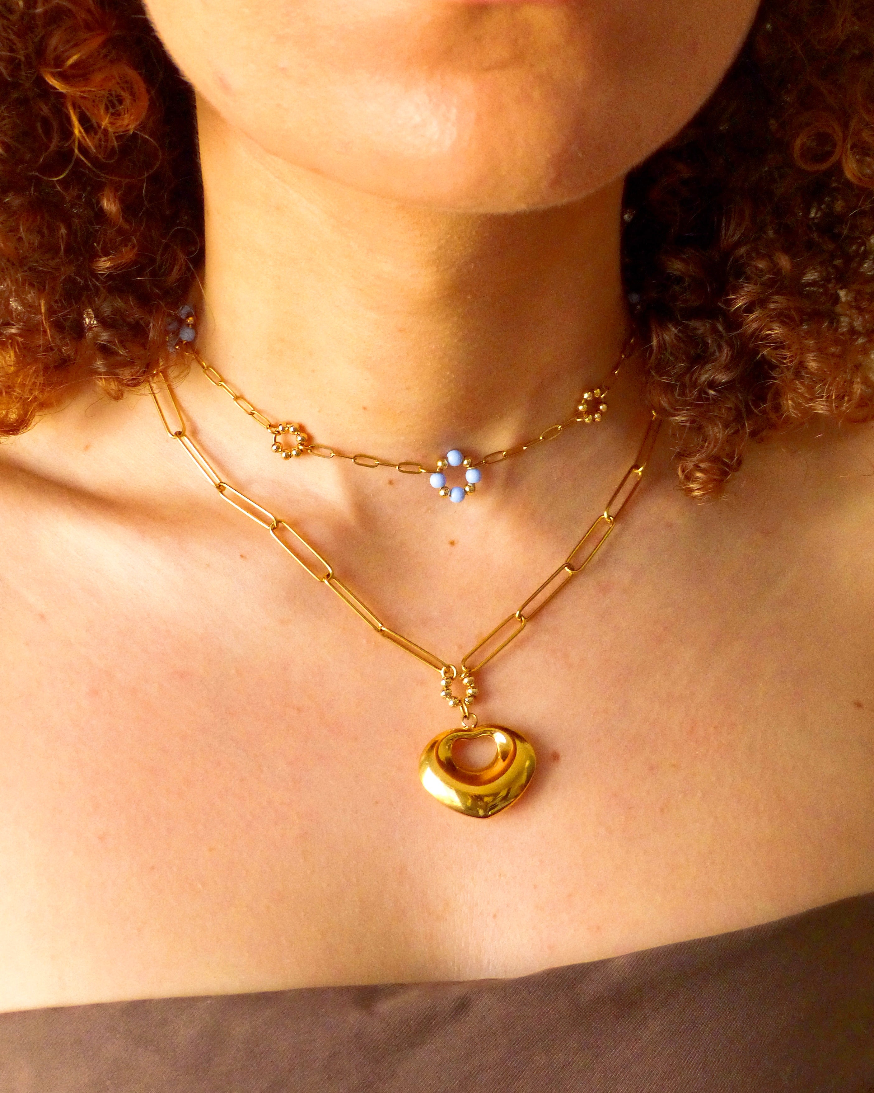 Collier Summer Stella Bleu