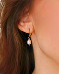 Boucles d'Oreilles Perle d'Eau Douce