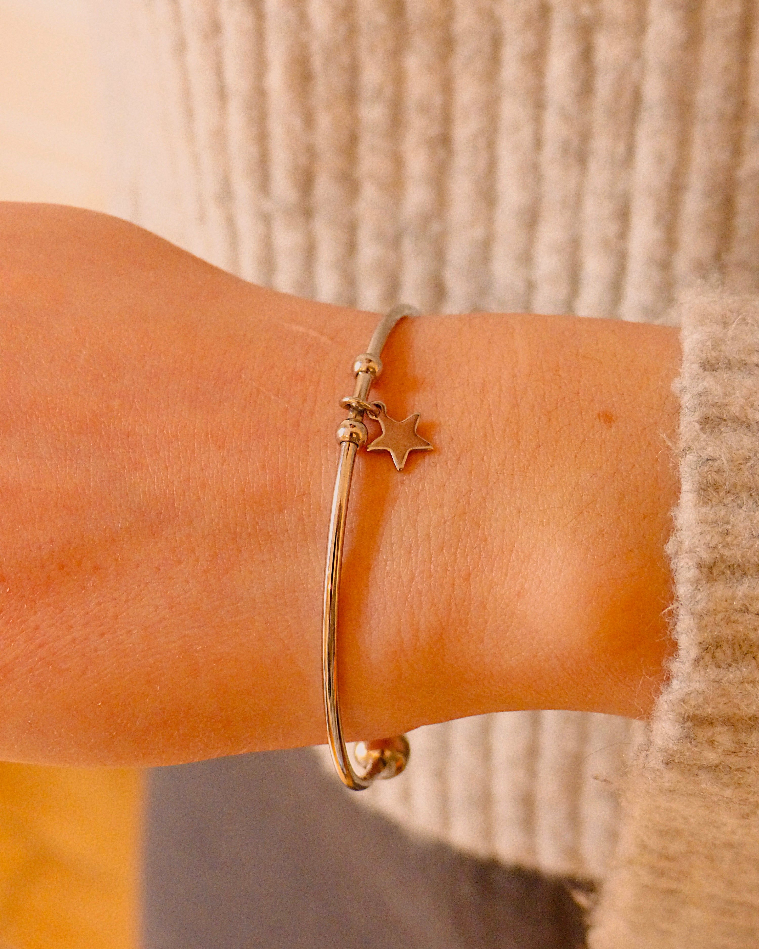 Jonc Étoile Argenté