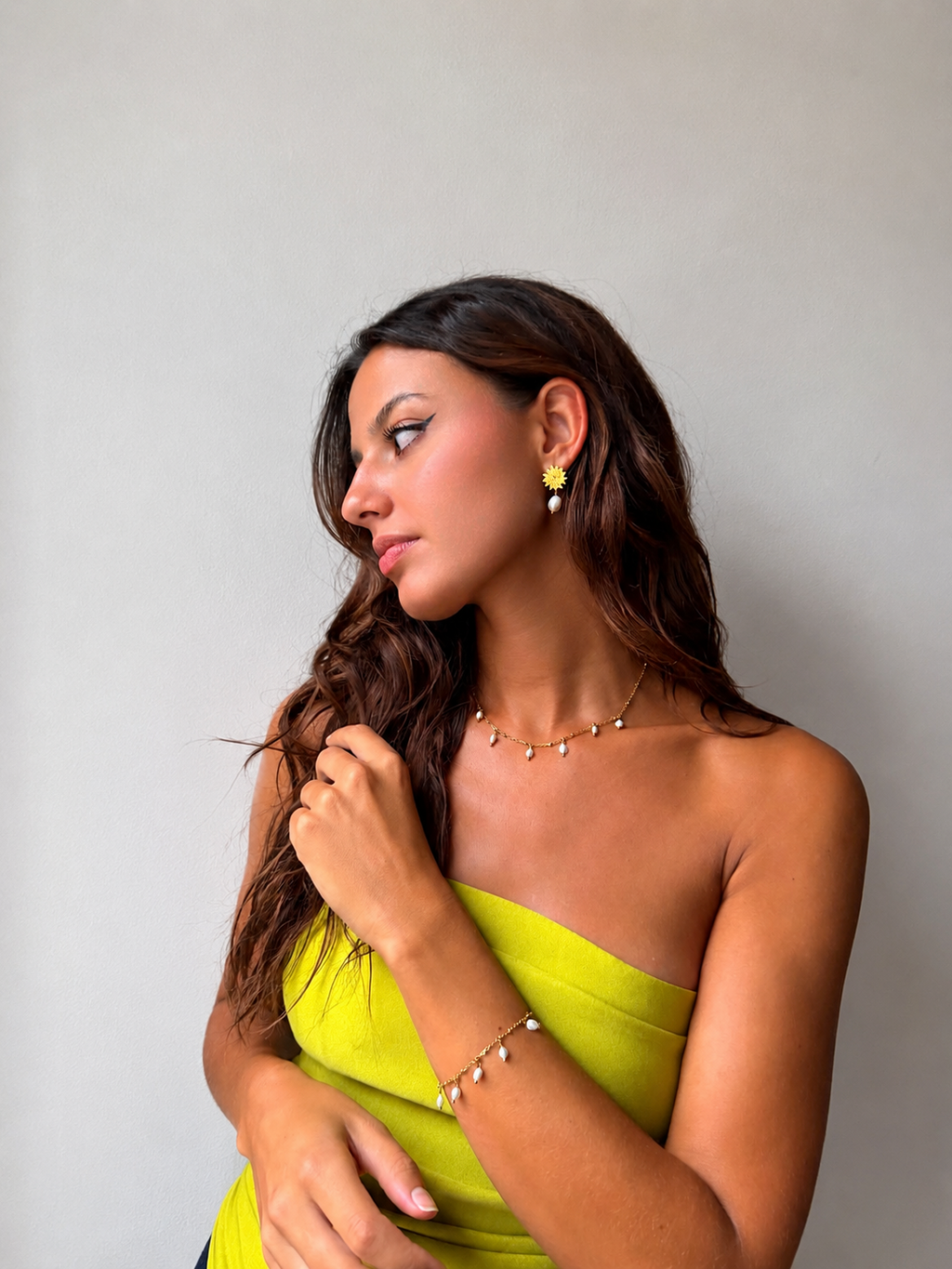 Collier Emmy Perles Eau Douce (Version Classique)