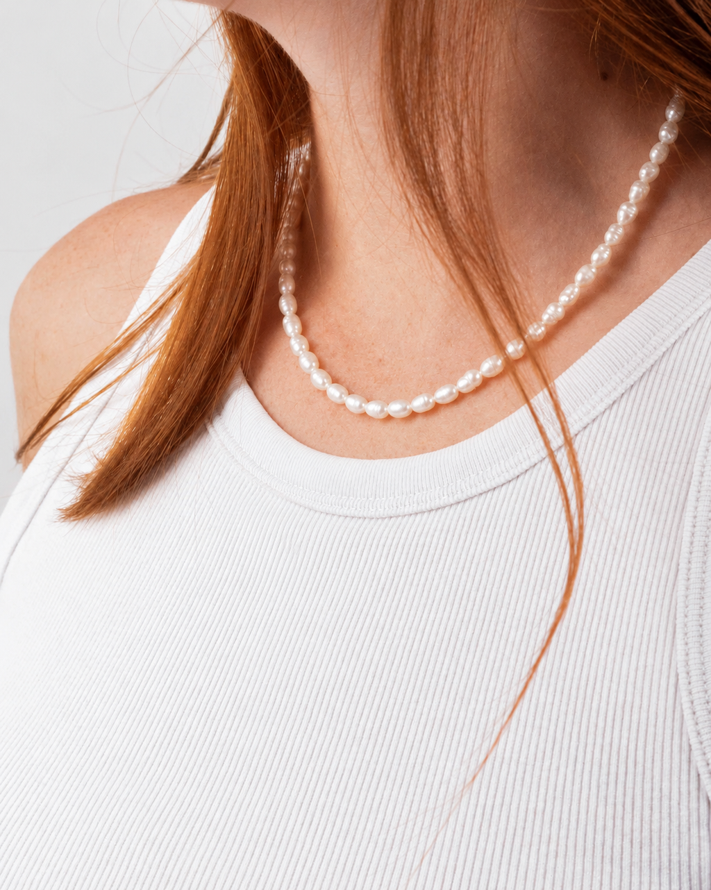 Parure Perles Eau Douce